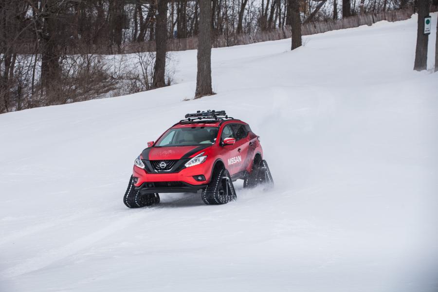  Nissan Murano Winter Warrior Concept 2016 года  (фото 4 из 17)